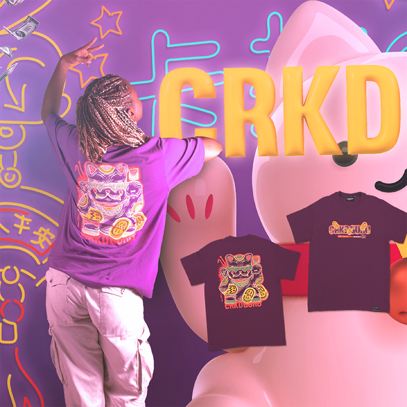 Crkd Money Cat