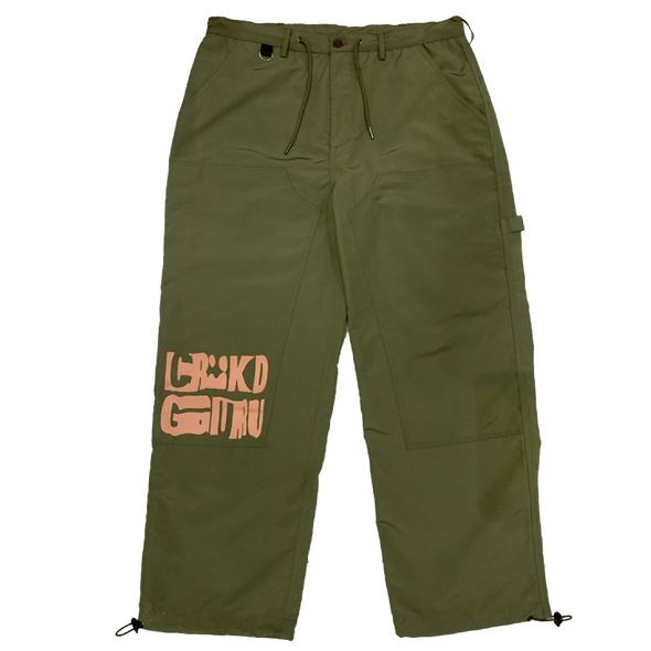 Warped Work Pants Olive